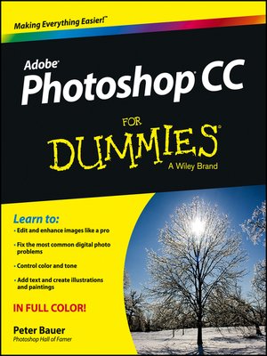 cover image of Photoshop CC For Dummies